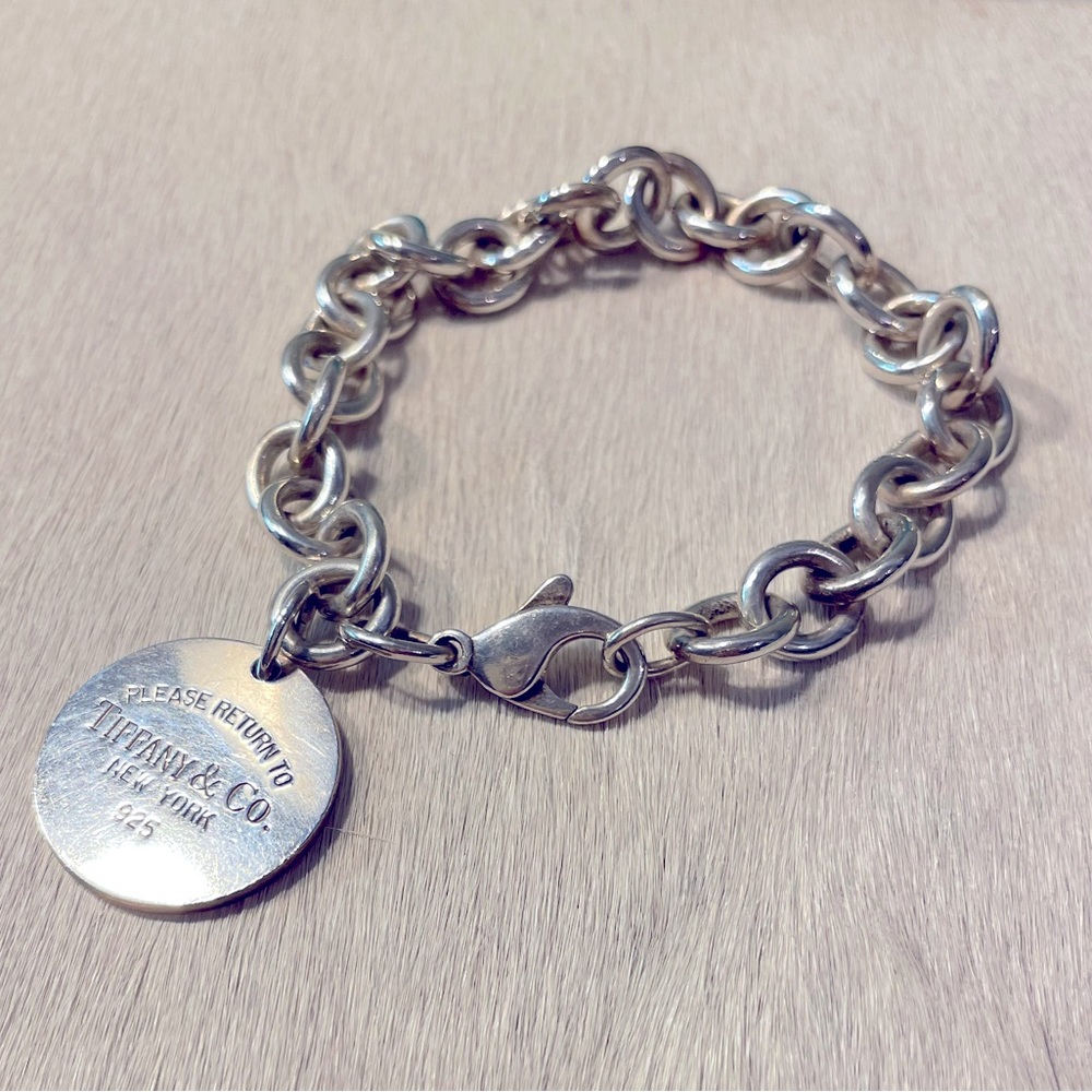 Tiffany & Co. Return To Silver Charm Bracelet
